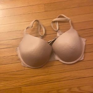 Gently worn nude lightly lined bra